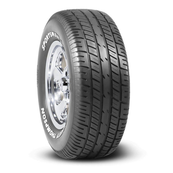 Sportsman S/T 15.0 Inch P255/60R15 Raised White Letter Passenger Auto Radial Tire Mickey Thompson