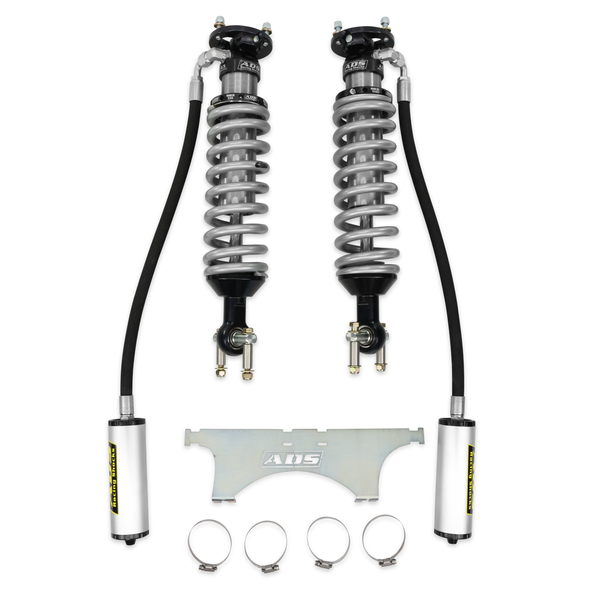 2019-2023 Ford Ranger Direct Fit 2.5 inch Reservoir Race Coilovers Front 17.507 Inch Collapsed 22.526 Inch Extended ADS Shocks