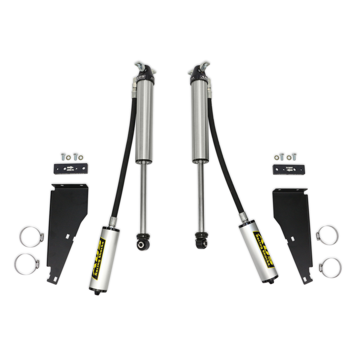 2007-2017 Jeep Wrangler Direct Fit 2.5 inch Reservoir Race Shocks Rear 16.541 Inch Collapsed 27.38 Inch Extended ADS Shocks