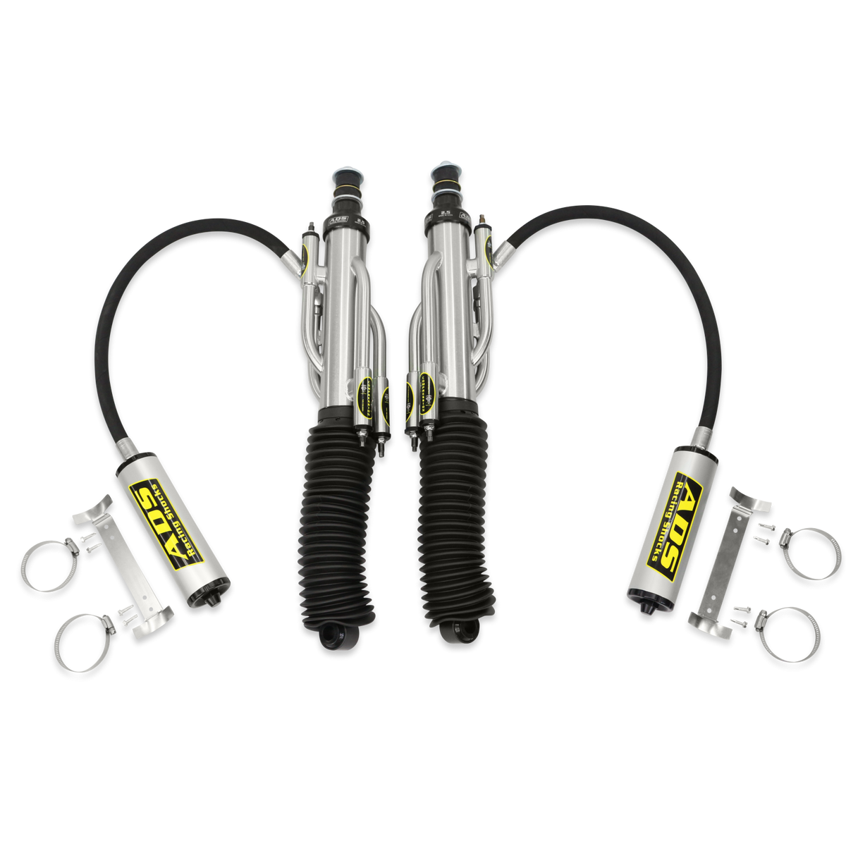2003-2024 Toyota 4Runner 2007-2014 Toyota Fj Cruiser Direct Fit 2.5 inch 3-Tube Bypass Reservoir Race Shocks Rear ADS Shocks