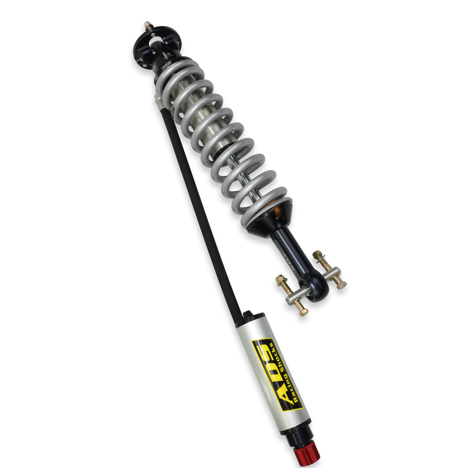 2021-2025 Ford Bronco Direct Fit 2.5 inch Adjustable Reservoir Race Coilovers Front 18 Inch Collapsed 24.644 Inch Extended Remote Reservoir 2 Door ADS Shocks
