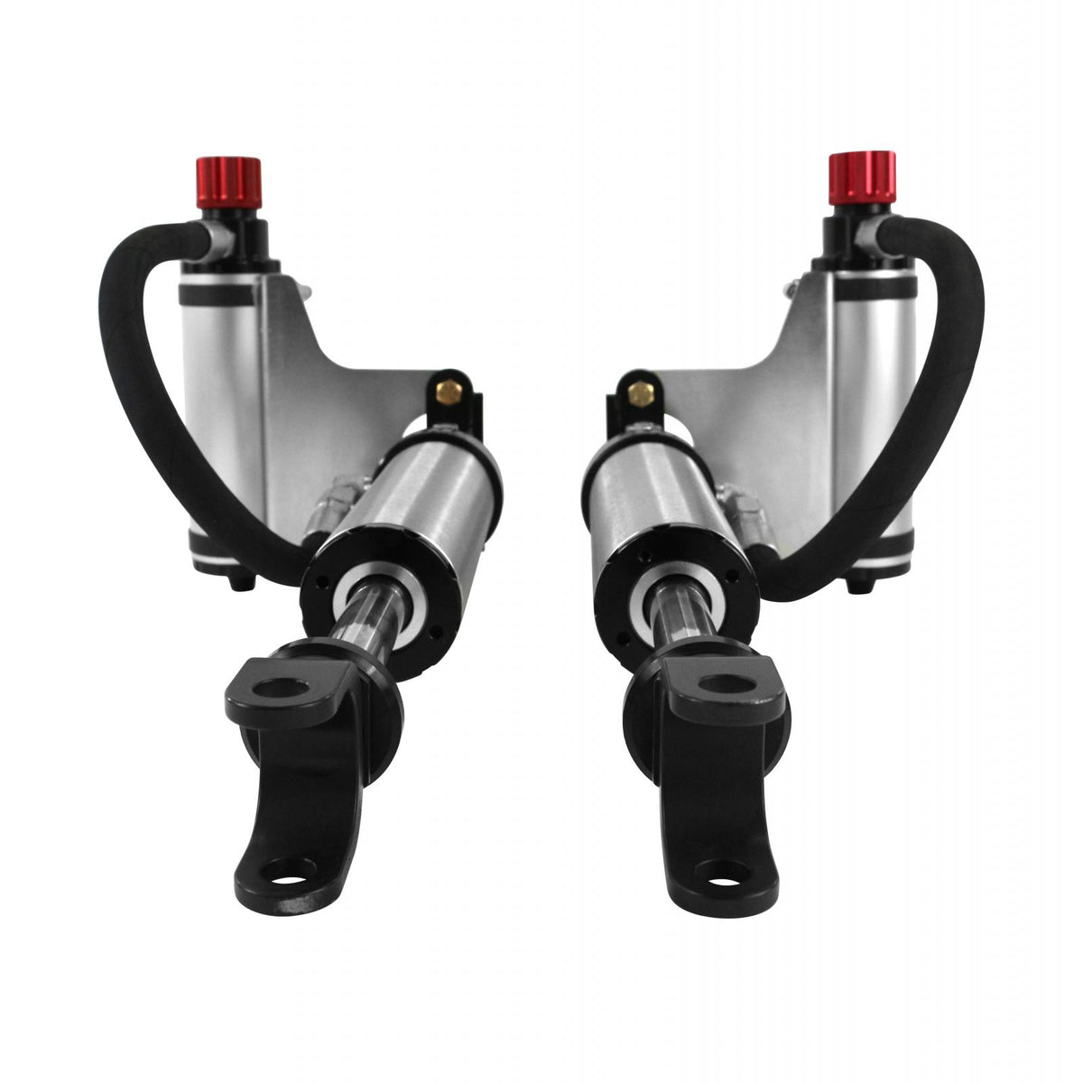 2011-2025 Chevrolet Silverado 2500 HD 2011-2025 Chevrolet Silverado 3500 HD and More Direct Fit 2.5 inch Adjustable Reservoir Race Shocks Front 13.75 Inch Collapsed 18.75 Inch Extended ADS Shocks