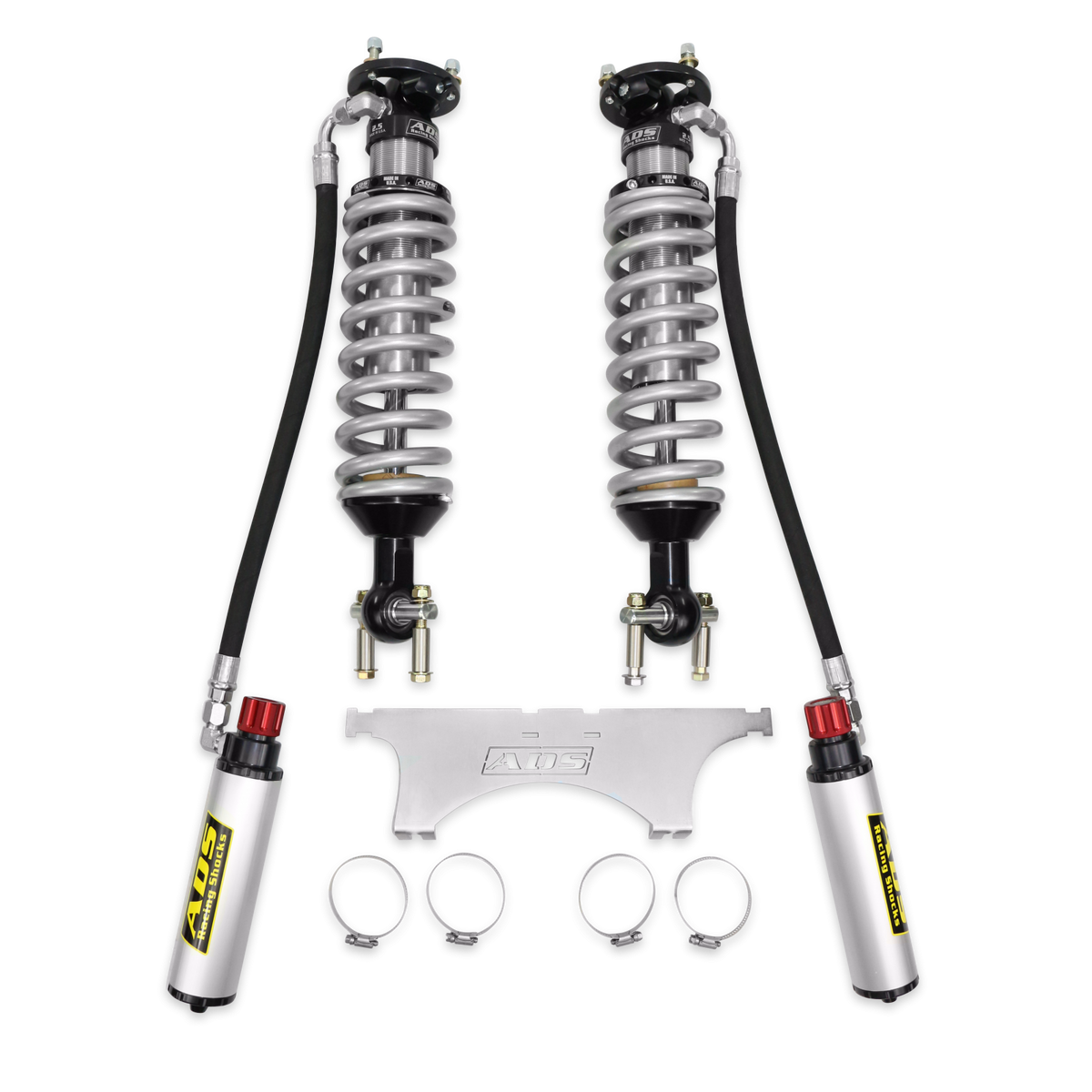2021-2025 Ford F-150 Direct Fit 2.5 inch Adjustable Reservoir Race Coilovers Front ADS Shocks