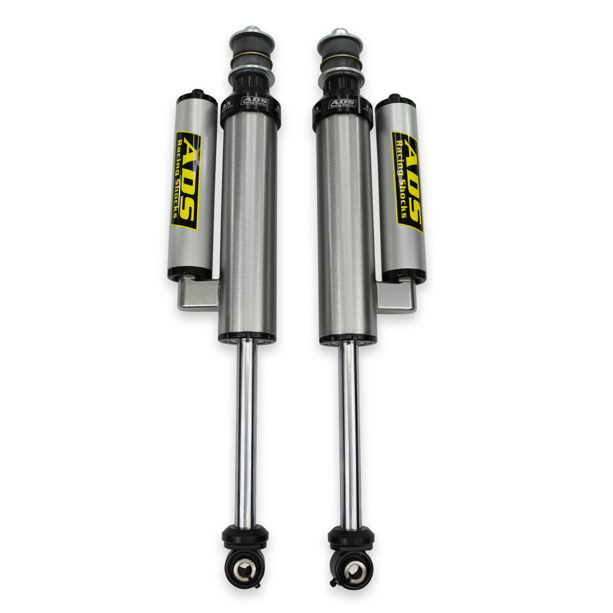 2005-2022 Ford F-250 Super Duty 2005-2022 Ford F-350 Super Duty Direct Fit 2.5 inch Piggyback Race Shocks Front 14.411 Inch Collapsed 22.598 Inch Extended ADS Shocks