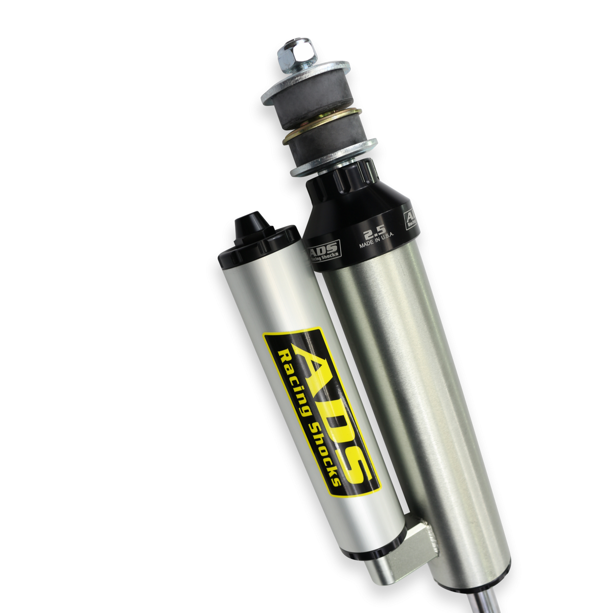 2005-2022 Ford F-250 Super Duty 2005-2022 Ford F-350 Super Duty Direct Fit 2.5 inch Piggyback Race Shocks Front 14.411 Inch Collapsed 22.598 Inch Extended ADS Shocks