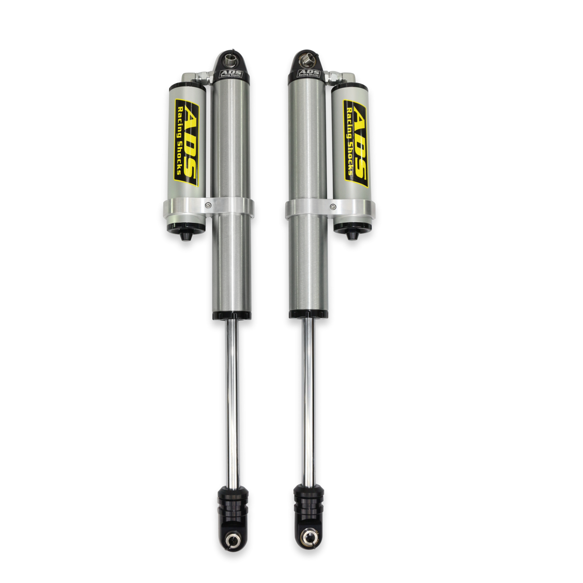 2005-2022 Ford F-250 Super Duty 2005-2022 Ford F-350 Super Duty Direct Fit 2.5 inch Piggyback Race Shocks Rear 19.599 Inch Collapsed 30.595 Inch Extended ADS Shocks