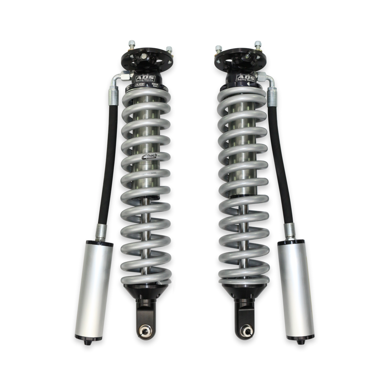 2005-2023 Toyota Tacoma Direct Fit 2.5 inch Long Travel Reservoir Race Coilovers Front 16.5 Inch Collapsed 24.498 Inch Extended ADS Shocks