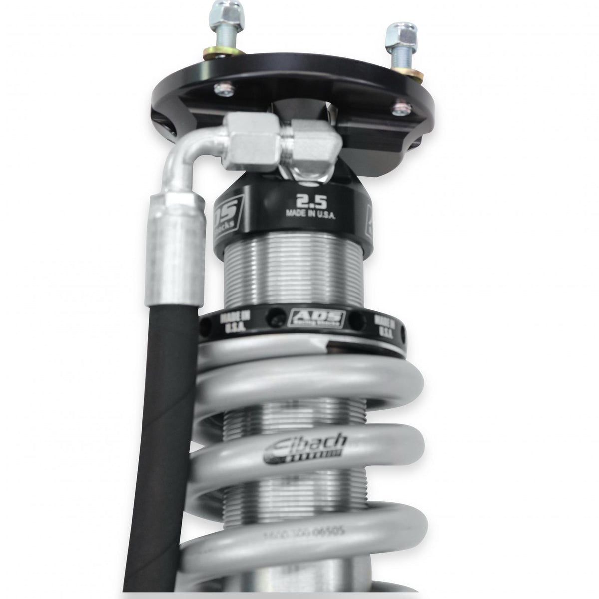 2024-2025 Toyota Tacoma Direct Fit 2.5 inch Reservoir Race Coilovers Front Provides 0-2.5 (in) Front Lift, With 450 (lb/in) Springs ADS Shocks