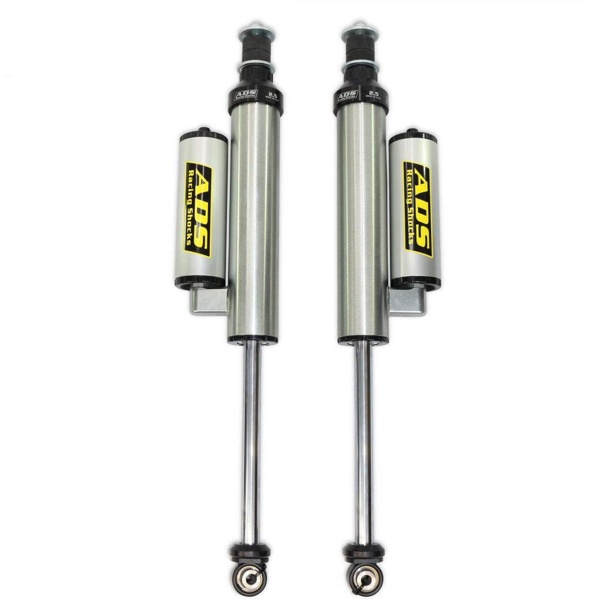 2005-2023 Toyota Tacoma Direct Fit 2.5 inch Piggyback Race Shocks Rear 16.066 Inch Collapsed 26.081 Inch Extended ADS Shocks