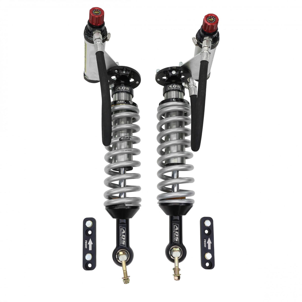 2017-2022 Chevrolet Colorado ZR2 Direct Fit 2.5 inch Adjustable Reservoir Race Coilovers Front 17.25 Inch Collapsed 22.269 Inch Extended With 700 (lb/in) Springs ADS Shocks