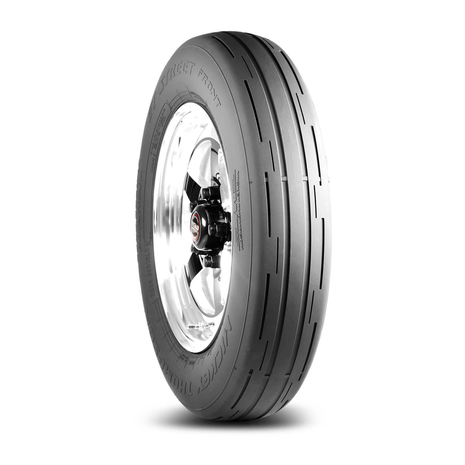 ET Street Front 18.0 Inch 28X6.00R18LT Black Sidewall Racing Bias Tire Mickey Thompson