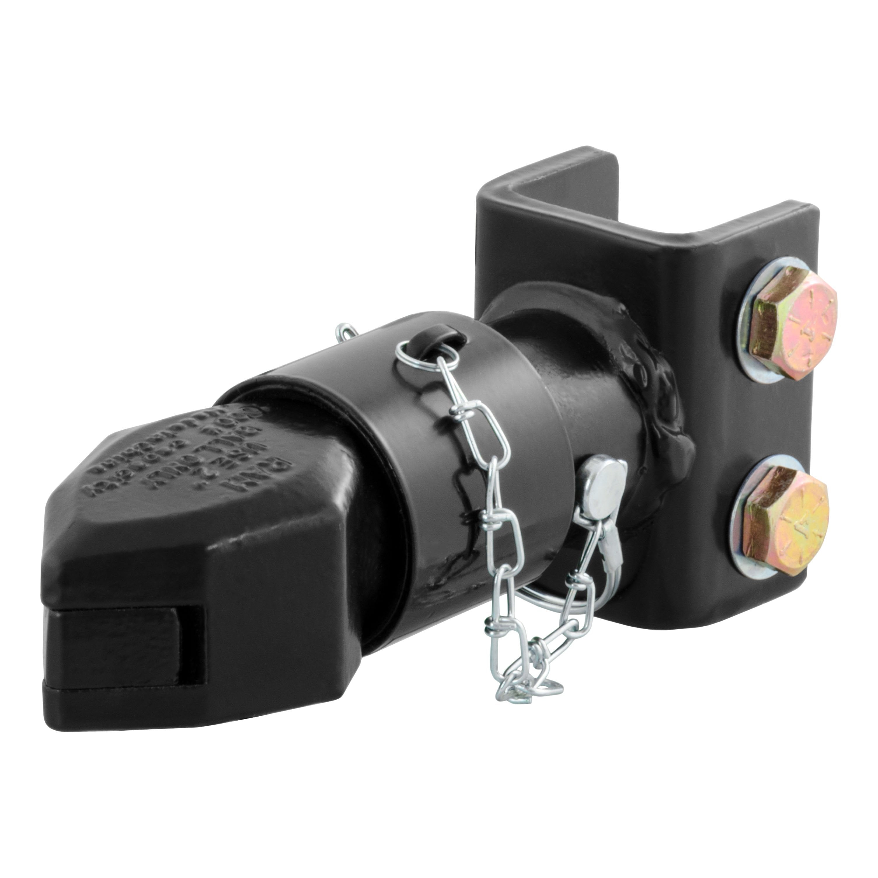 CURT Channel-Mount Adjustable Trailer Coupler, 2-Inch Hitch Ball, 7,000 lbs Model 25319