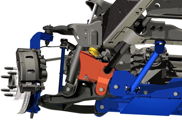 4 Inch Lift Kit V2 Silverado/Sierra 1500 4WD (1999-2006 & Classic) Rough Country