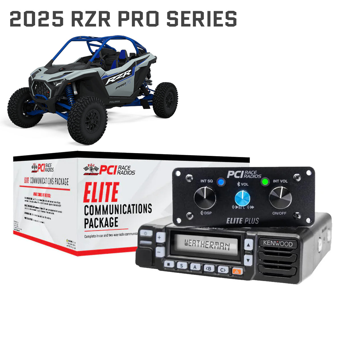 RZR PRO R Series 2025 Elite UTV Communications Package