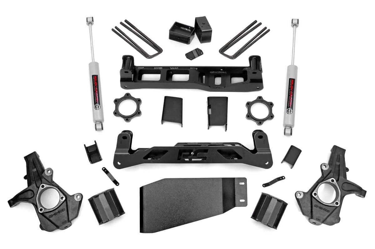 5 Inch Lift Kit Silverado/Sierra 1500 4WD (2007-2013) Rough Country