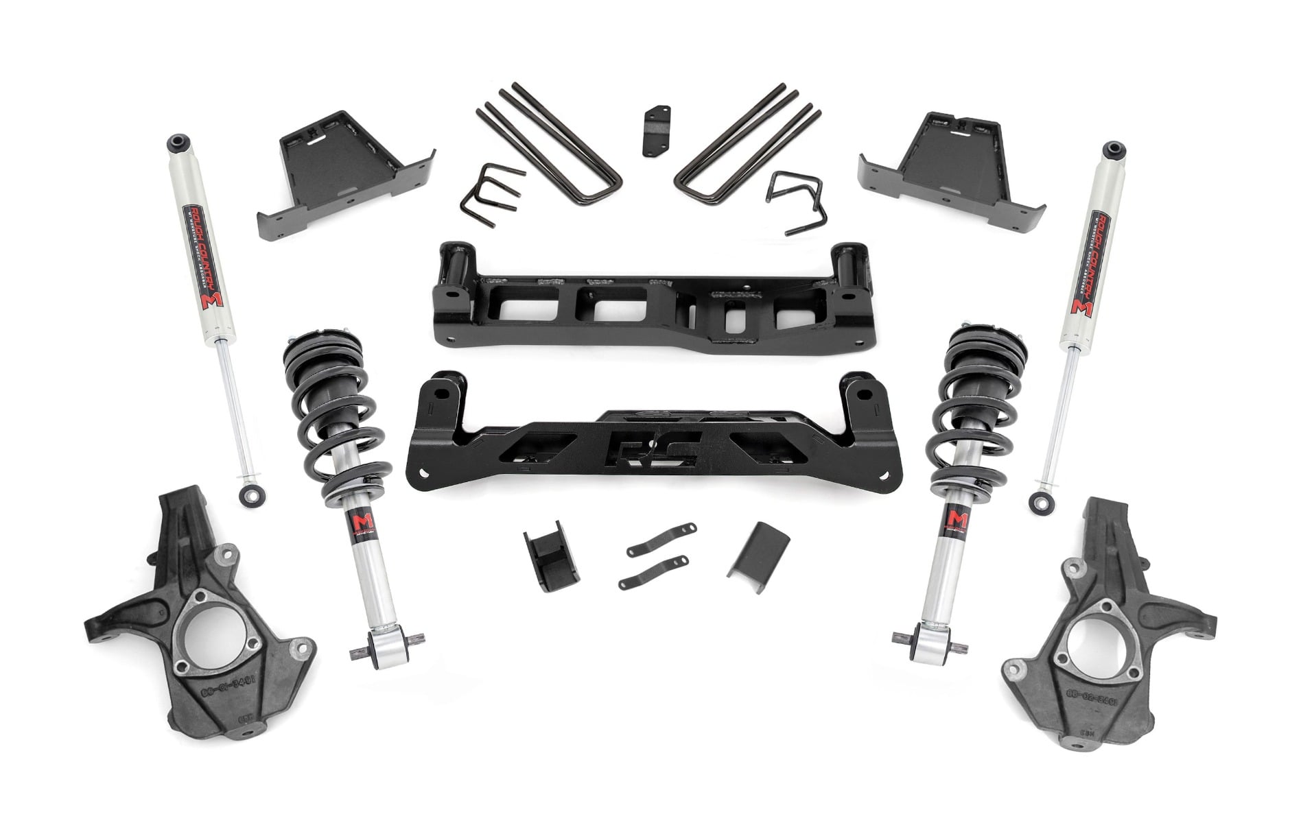 7.5 Inch Lift Kit M1 Struts/M1 Silverado/Sierra 1500 2WD (07-13) Rough Country