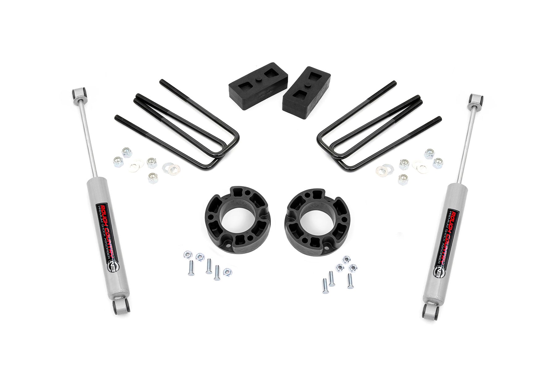 3.5 Inch Lift Kit Silverado/Sierra 1500 2WD (2007-2013) Rough Country