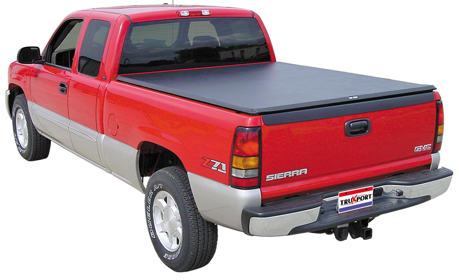 TruXport Tonneau Cover Black 2007-2013 Silverado/Sierra 1500/2007-2014 2500 HD/3500 HD 6 Foot 6 Inch Bed Truxedo