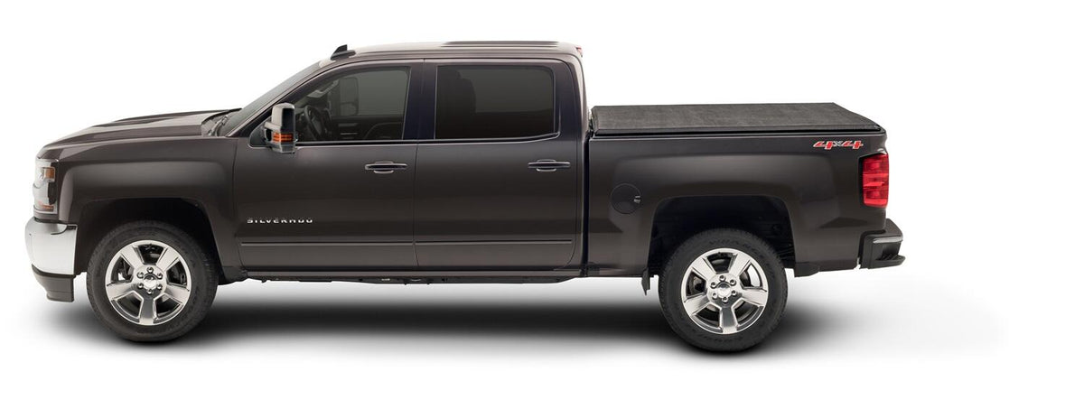 TruXport Tonneau Cover Black 2014-2018 (2019 Legacy/Limited) Silverado/Sierra 1500/2015-2019 2500 HD/3500 HD 8 Foot Bed Truxedo