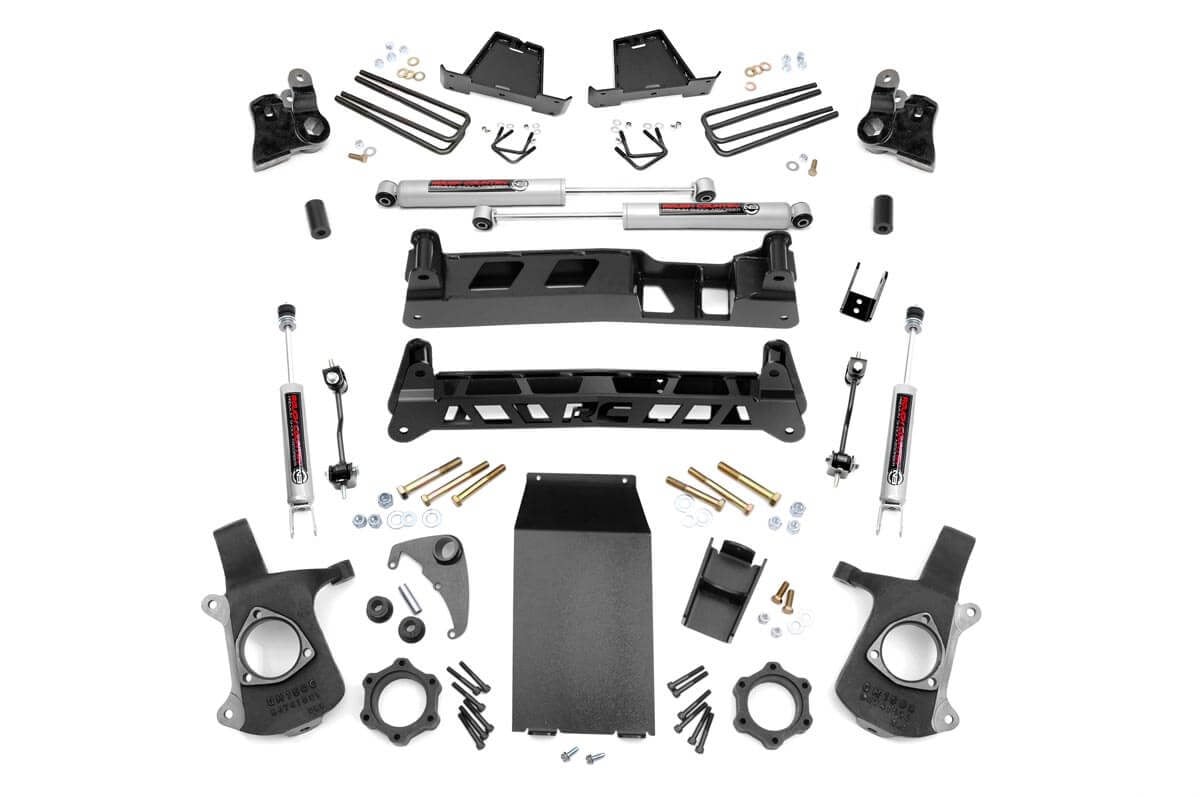 6 Inch Lift Kit Silverado/Sierra 1500 4WD (1999-2006 & Classic) Rough Country