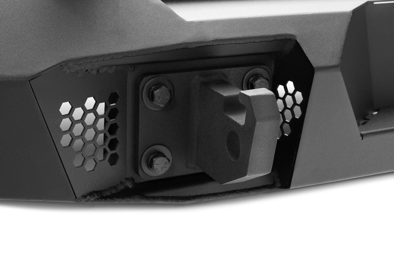Trailline Rear Full Width Bumper Textured Black For 2007-2018 Jeep Wrangler JK Go Rhino