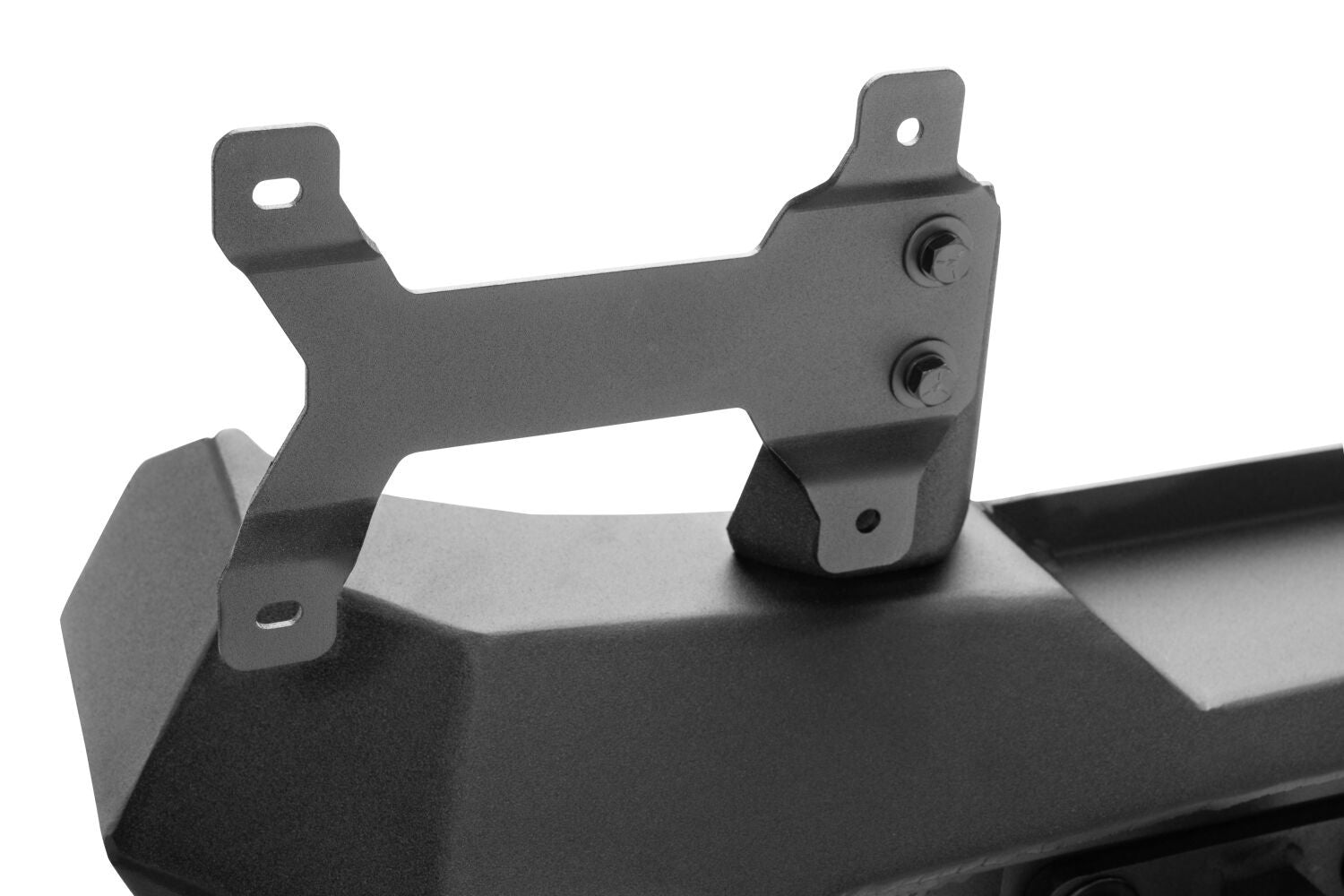 Trailline Rear Full Width Bumper Textured Black For 2007-2018 Jeep Wrangler JK Go Rhino