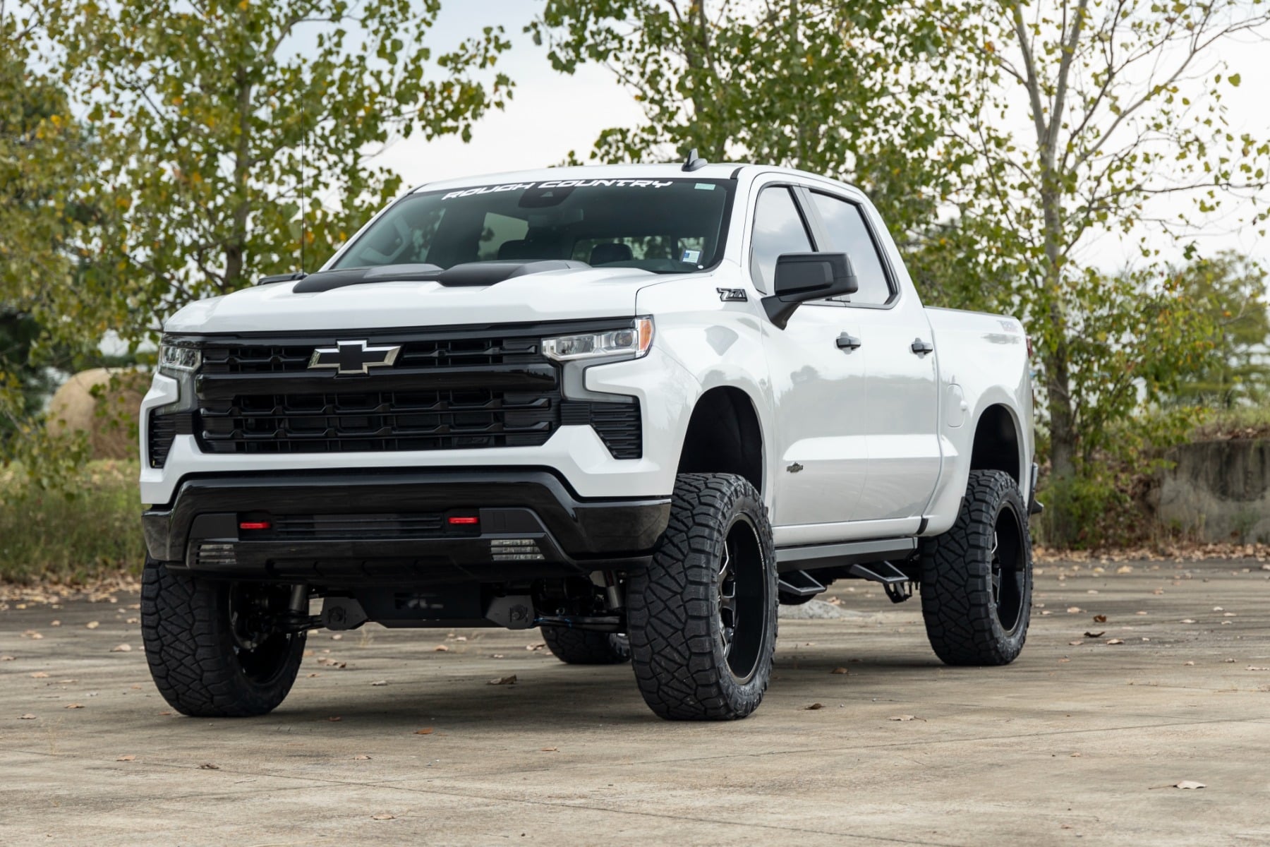 4 Inch Lift Kit AT4/Trailboss N3 Struts Chevy/GMC Sierra 1500 (19-24)/Silverado 1500 (19-24) Rough Country