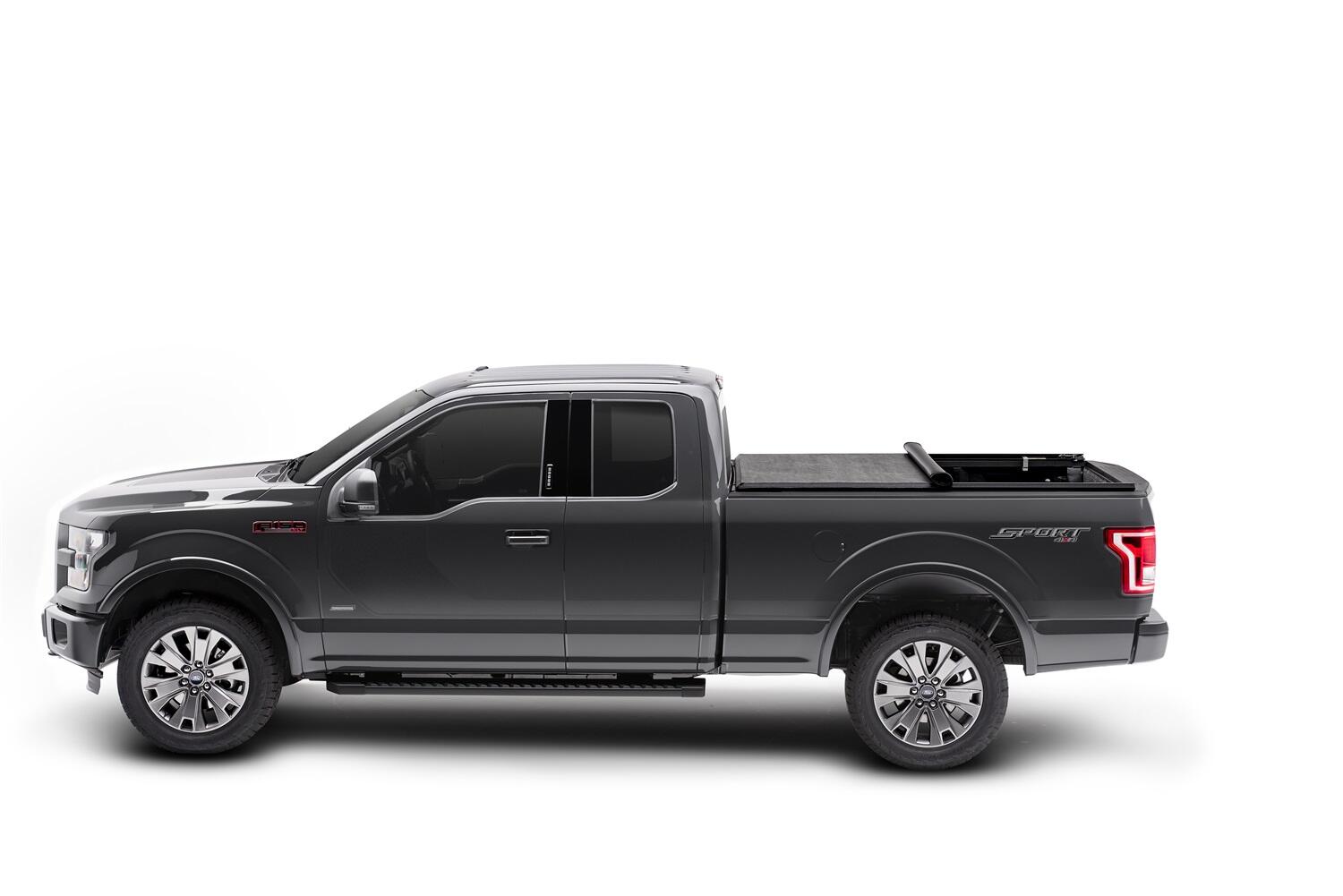 TruXport Tonneau Cover Black 2004-2008 Ford F-150 5 Foot 6 Inch Bed Truxedo