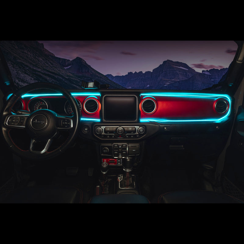 ORACLE Lighting Jeep Wrangler JL / Gladiator JT ColorSHIFT Fiber Optic LED Interior Kit