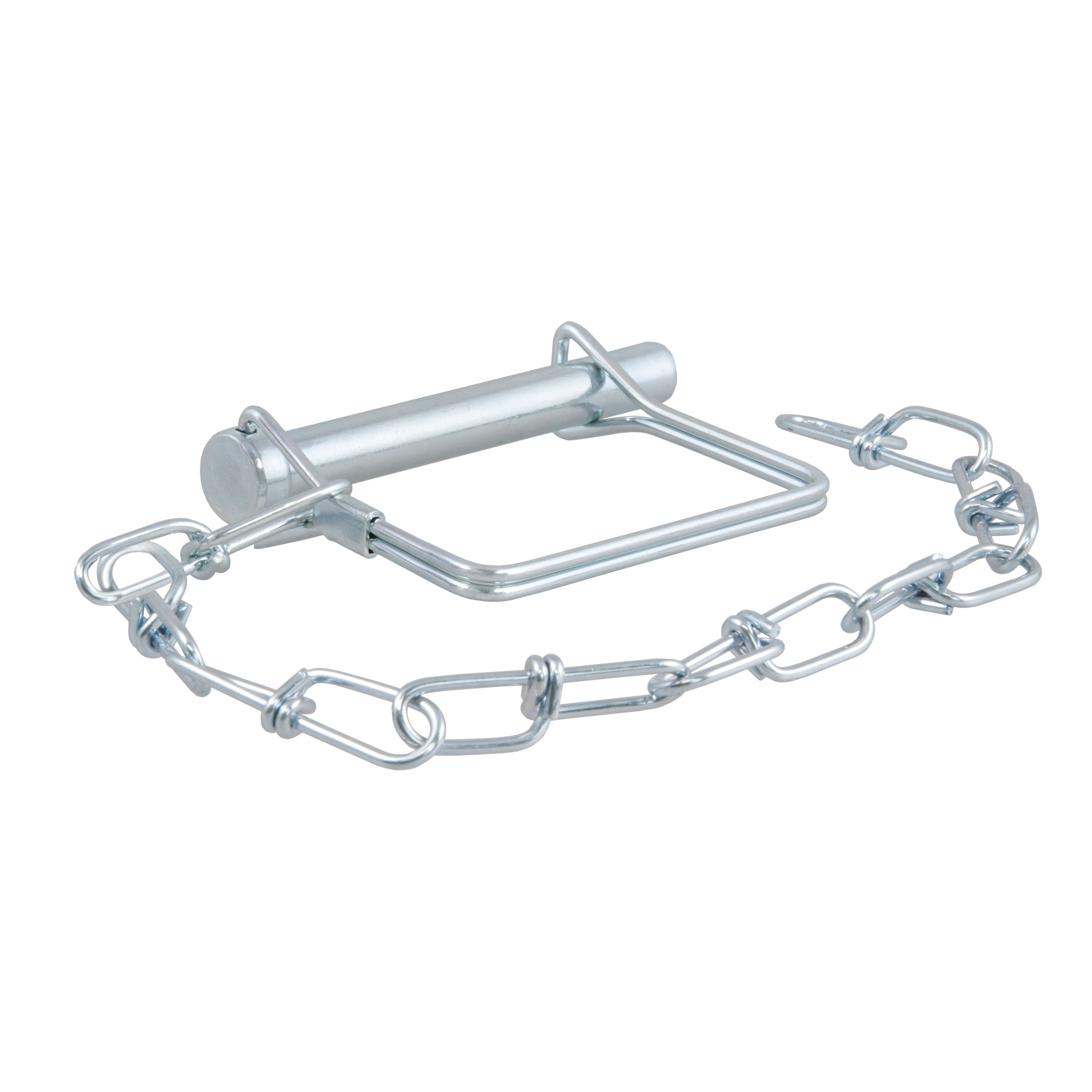 CURT Trailer Coupler Pin with 12-Inch Chain, 3/8-Inch Diameter x 2-3/4-Inch Long Model 28000