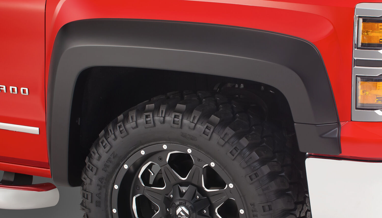 Extend-A-Fender 4 PC Fender Flare Set For 2014-2016 Silverado 1500 Husky Liners