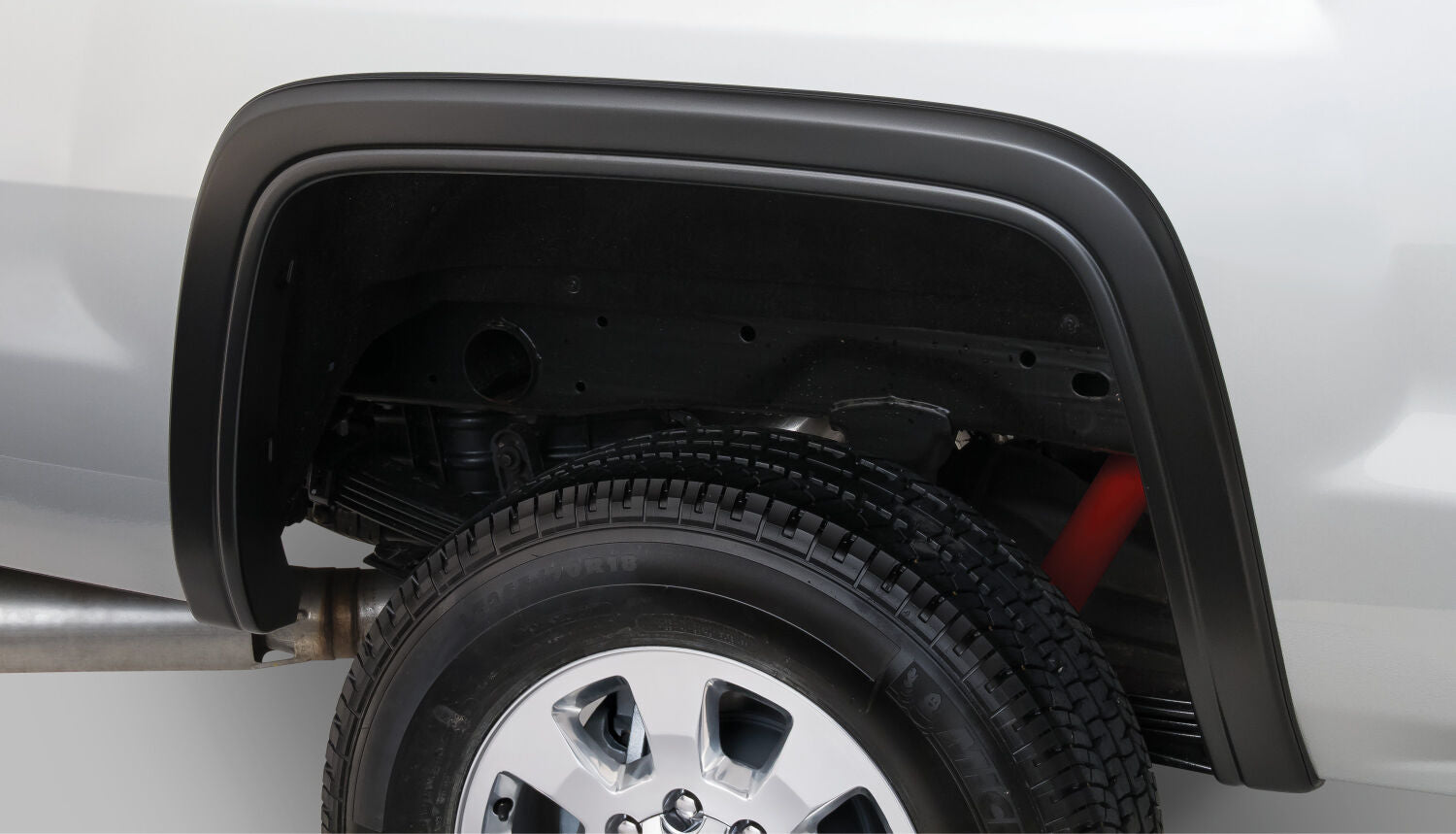 OE Style Fender Flares Black Smooth Finish 4-Piece Set For 2015-2019 Sierra 2500 HD/3500 HD Husky Liners