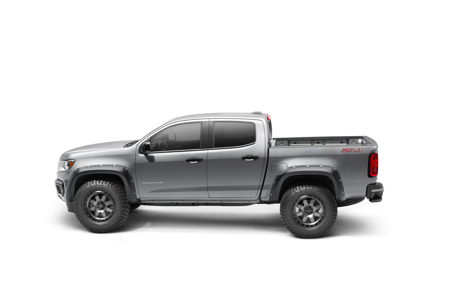 Pocket Style Fender Flare 4 PC Set For 2021-2022 Colorado 61.7 Bed Length Husky Liners
