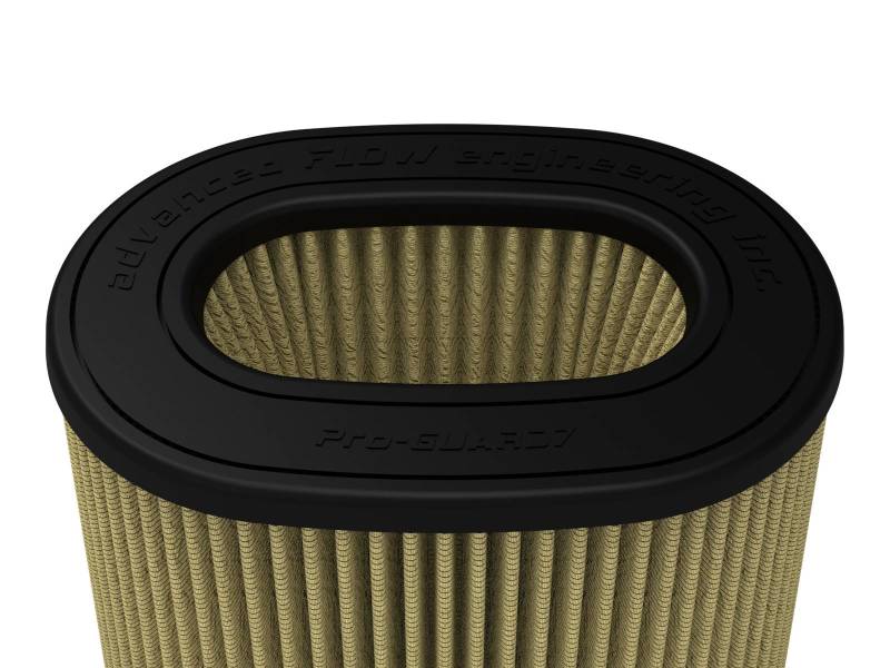 aFe Magnum FLOW Pro GUARD7 Air Filter featuring a durable design with precise dimensions for optimal airflow and filtration.