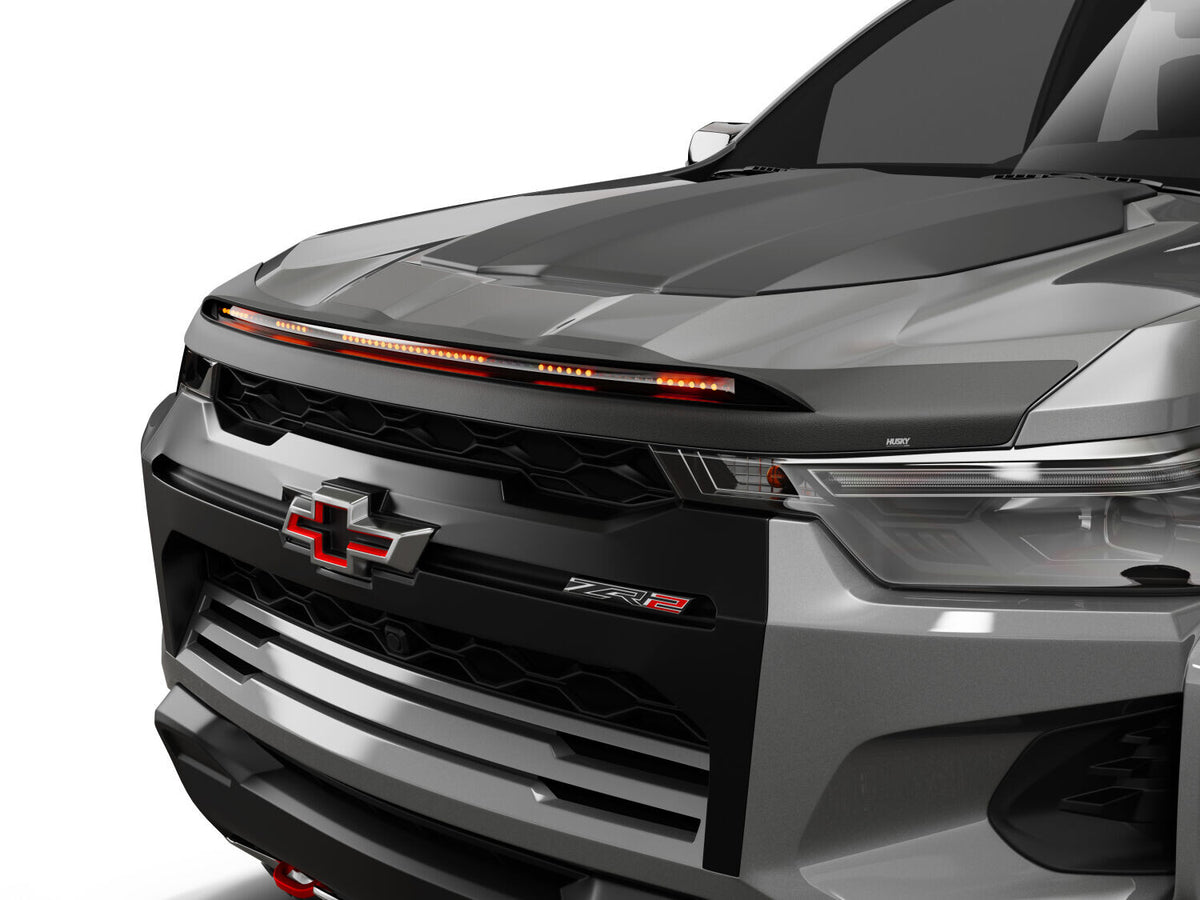 Liner Aeroskin Lightshield Pro Hood Protector Black 23-27 Chevrolet Colorado / Chevrolet Colorado Z71 Husky Liners