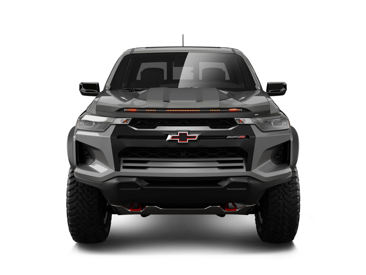 Liner Aeroskin Lightshield Pro Hood Protector Black 23-27 Chevrolet Colorado / Chevrolet Colorado Z71 Husky Liners