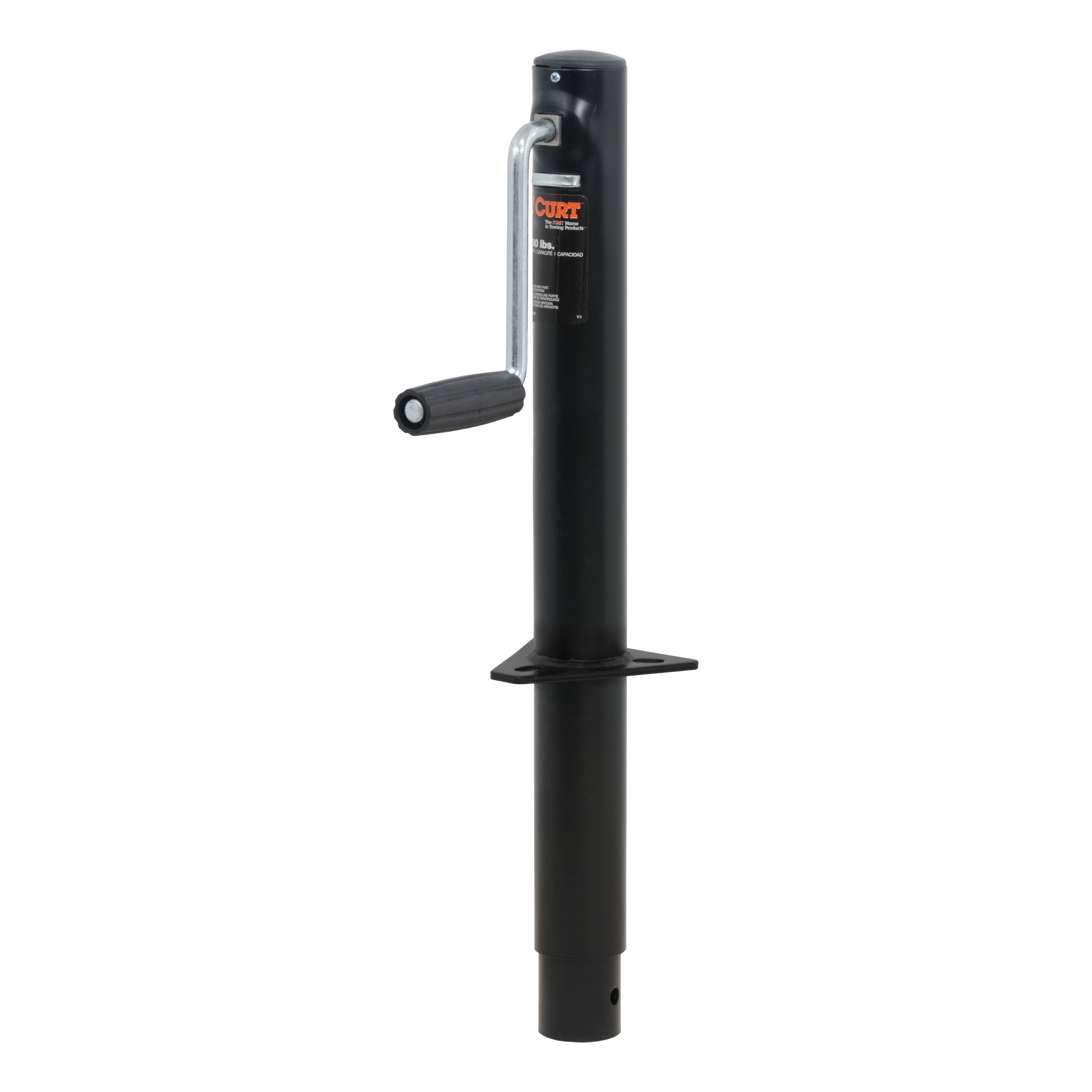 CURT A-Frame Trailer Jack, 3,000 lbs. Support Capacity, 15 Inches Vertical Travel Model 28204