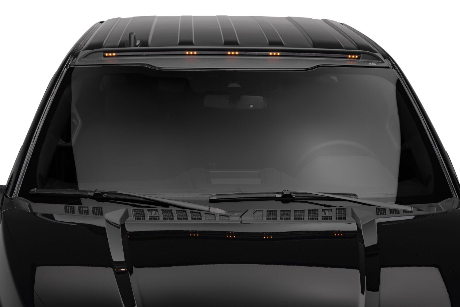 AeroCab Pro Marker Light with continuous LED lights Black For 2019-2025 2500/3500 Husky Liners