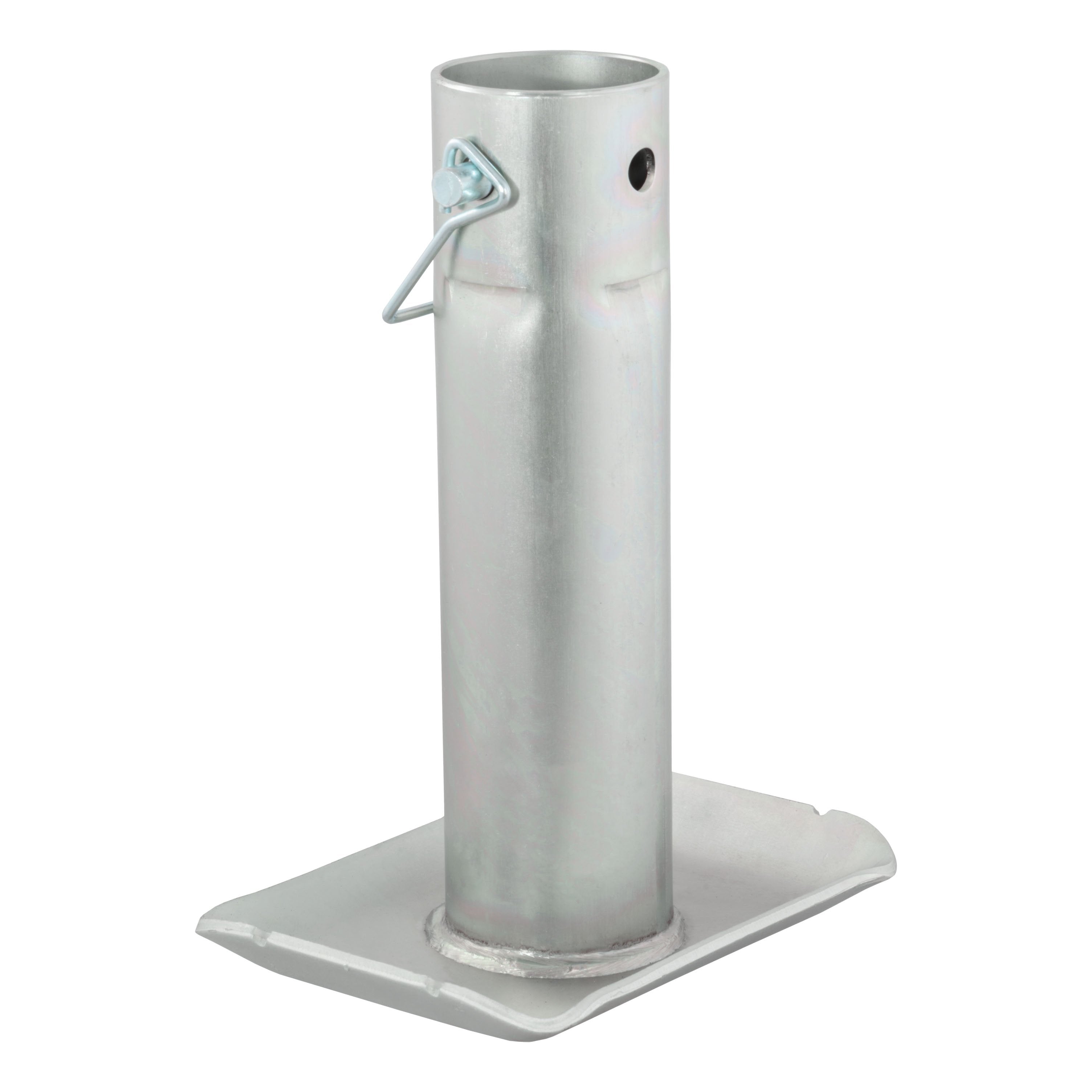 CURT Trailer Jack Foot, Fits 2-Inch Diameter Tube, Supports 2,000 lbs, 8-1/2-In Height Model 28274