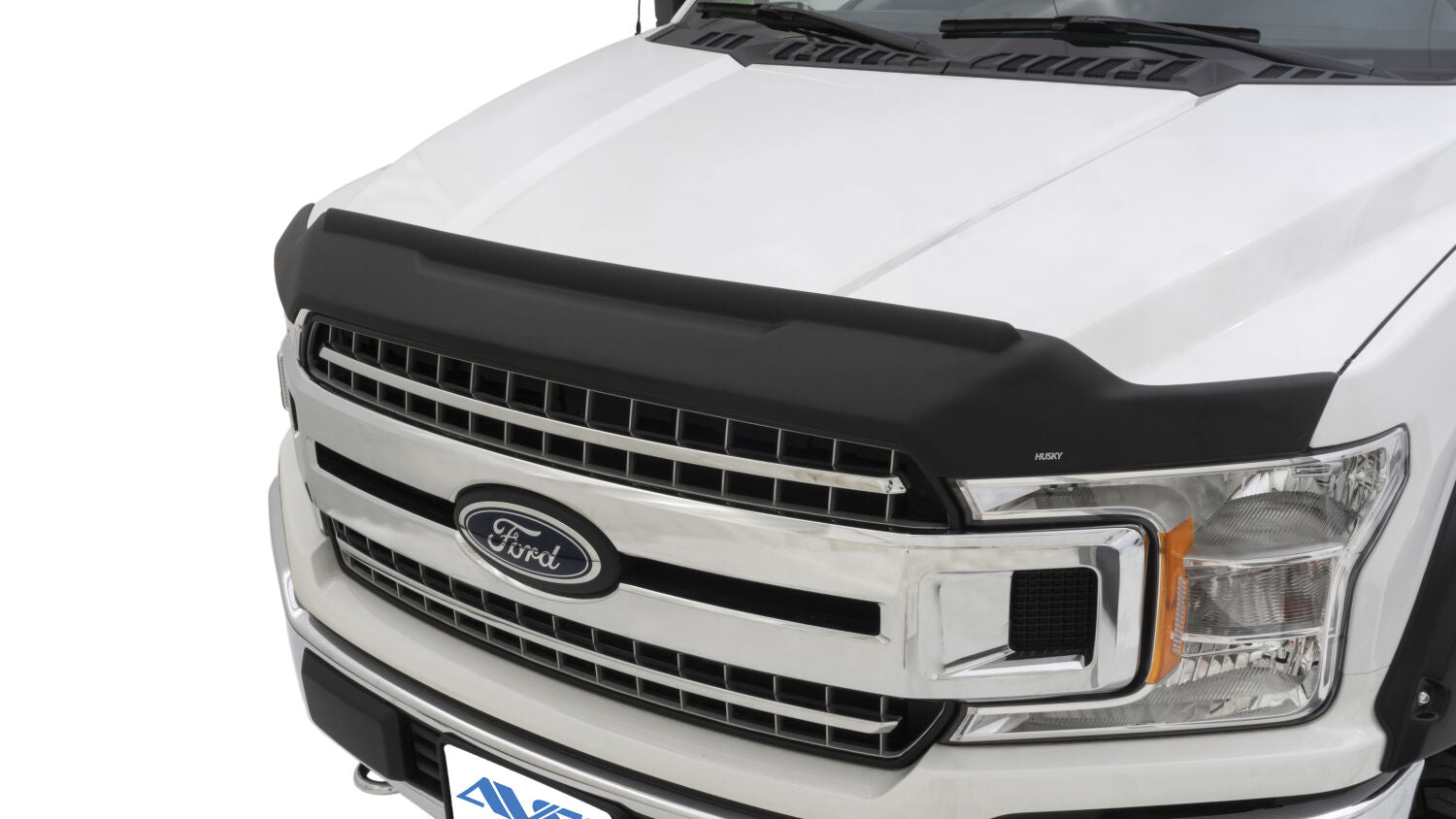 Aeroskin II Hood Protector Matte Black Low Profile For 2009-2014 F-150 Husky Liners