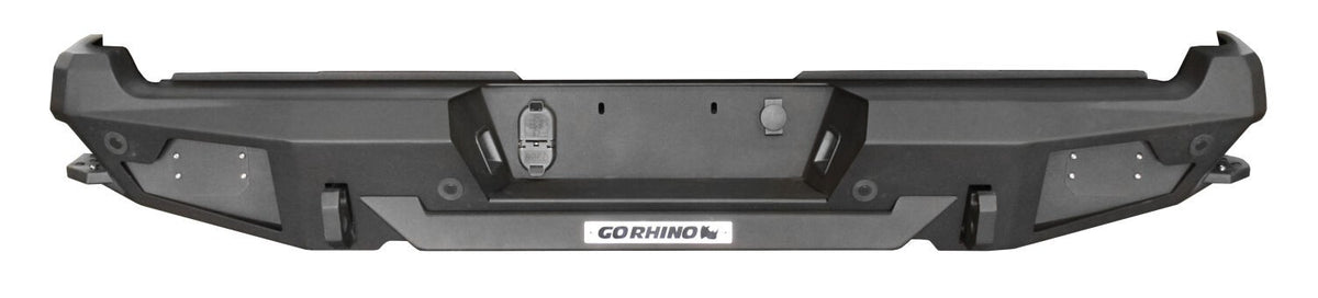 BR20.5 Rear Bumper Replacement Textured Black 2017-2022 Ford F-250/F-350 Go Rhino