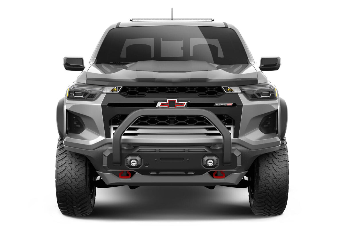 Aeroskin Hood Protector Smoke 23-27 Chevrolet Colorado ZR2 Husky Liners