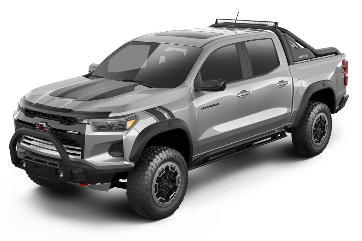 Aeroskin Hood Protector Smoke 23-27 Chevrolet Colorado ZR2 Husky Liners