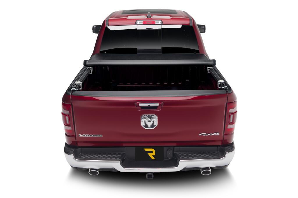 TruXport Tonneau Cover Black 2019-2026 (New Body Style) Ram 5 Foot 7 Inch Bed without RamBox with or without Multifunction Tailgate Truxedo
