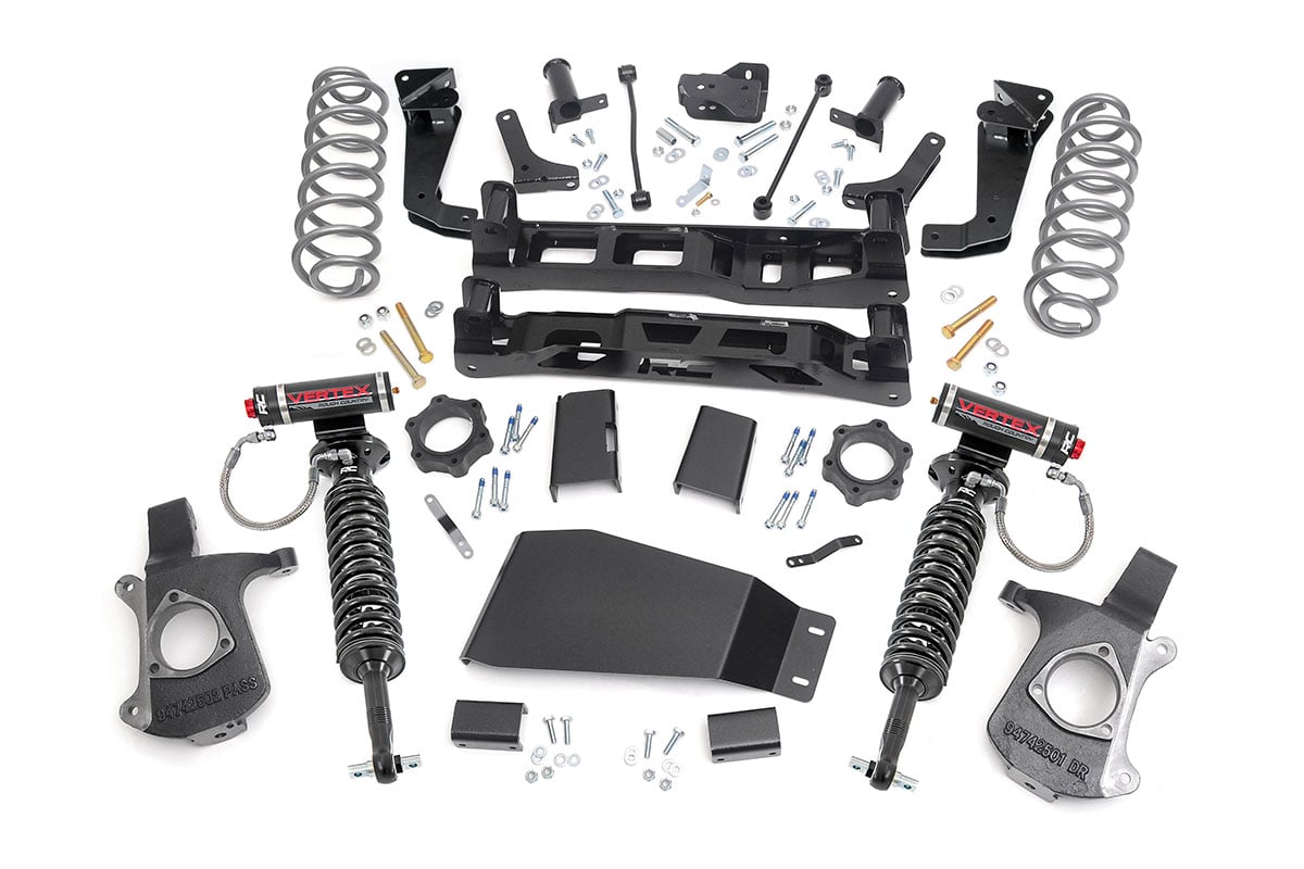 7.5 Inch Lift Kit Vertex Coilovers Chevy/GMC Tahoe/Yukon 2WD/4WD (07-14) Rough Country