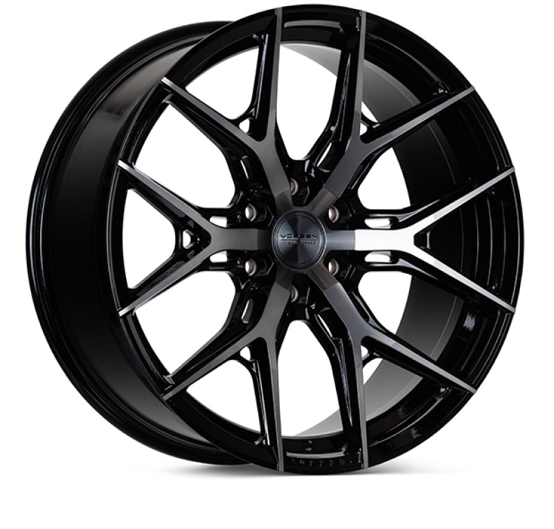 Vossen HF6-4 18x9 / 6x139.7 / ET0 / 106.1 / Super Deep - Tinted Gloss Black Wheel