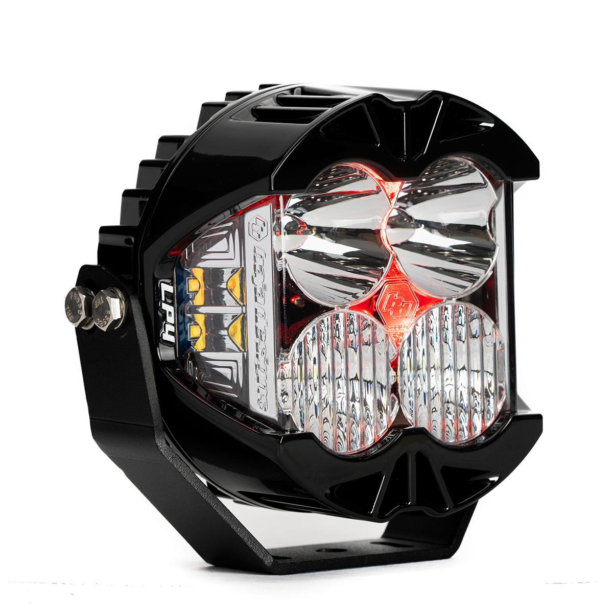 LP4 Pro LED Auxiliary Light Pod Light Pattern Driving/Combo Color Clear Backlight Baja Designs