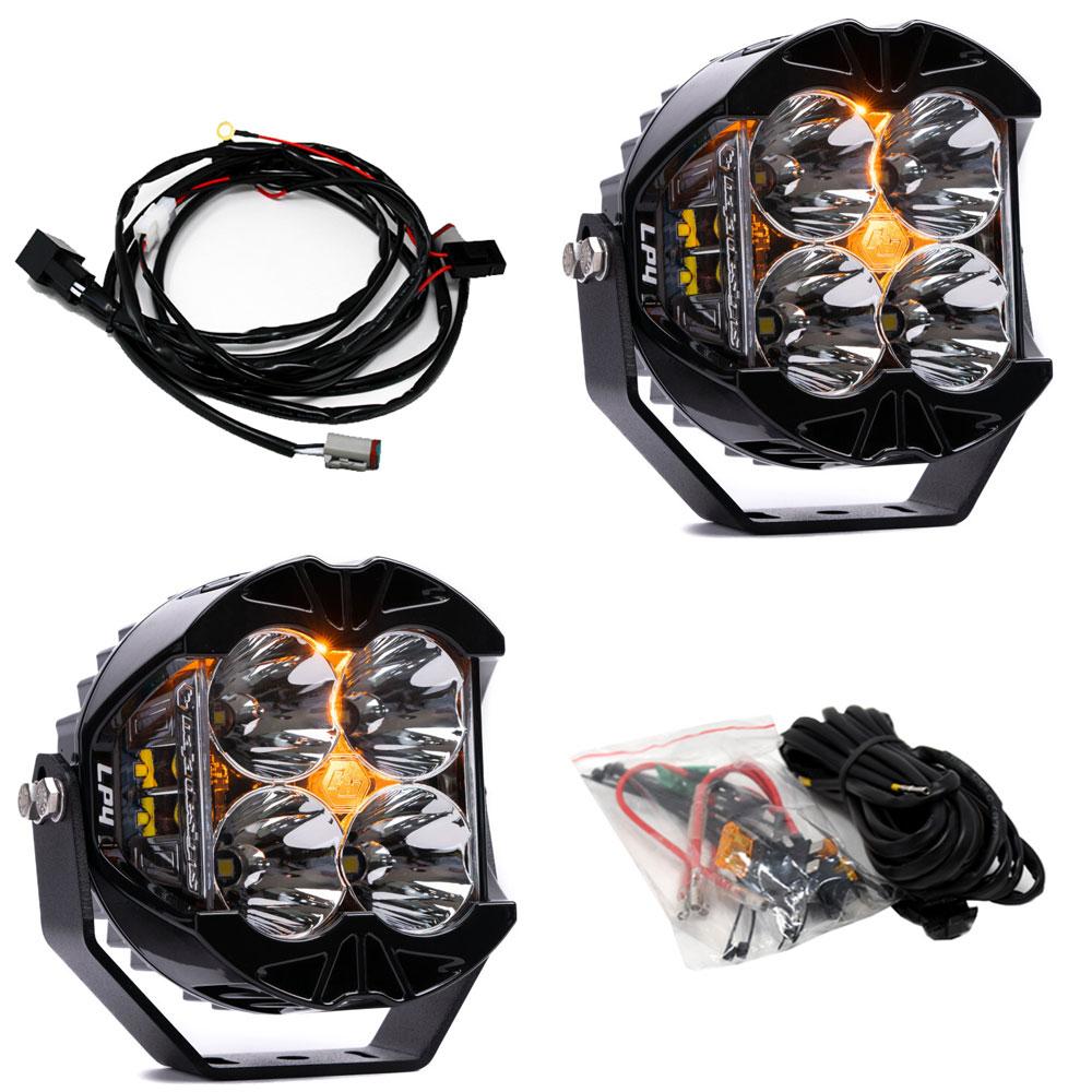 LP4 Pro LED Clear Lens Pair Baja Designs