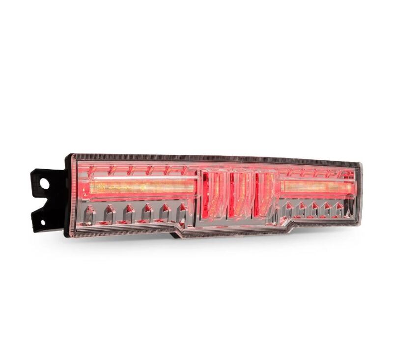 AlphaRex NOVA-Series prismatic LED fourth brake light for 21-24 Toyota GR86 and Subaru BRZ in chrome finish.