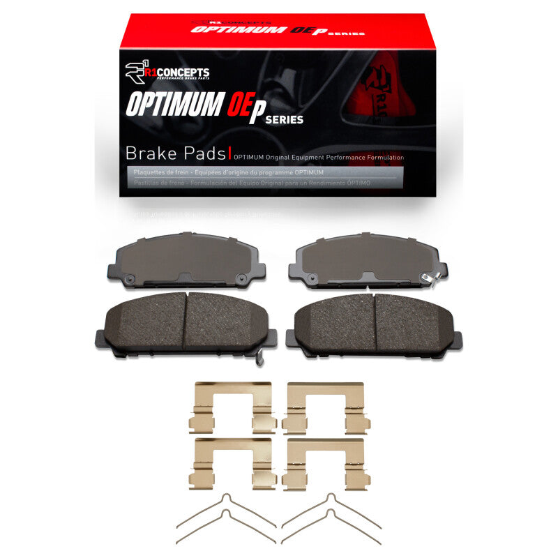 R1 2005-2024 Infiniti QX56 Front R1 Optimum OE Pads & Hardware Kit